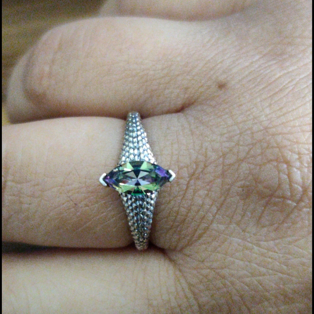 Dragon Swarovski .925 Silver ring